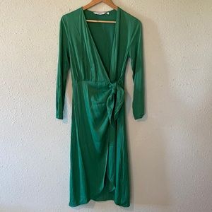 & Other Stories Wrap Long Sleeve Dress